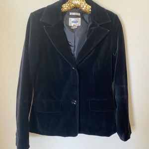 Black Velvet Blazer